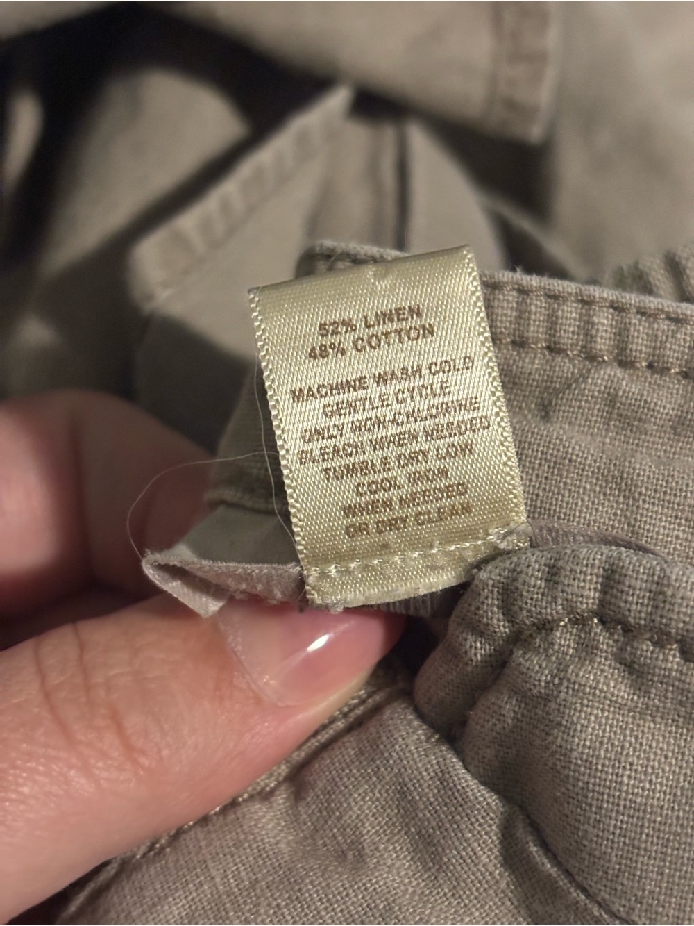 LOFT Taupe Ruffle-Front Jacket - Picture 4 of 5